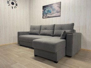 Диван угловой Комфорт-3 (НПБ+МДФ) велюр Galaxy Lite 26 в Асбесте - asbest.ok-mebel.com | фото 2