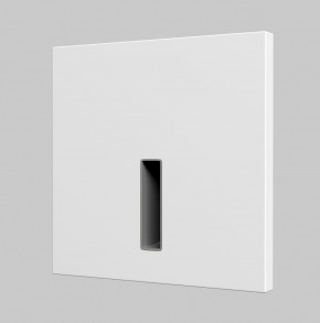 DK1030-WH Светильник встраиваемый в стену, IP 20, LED 3000K, 3 Вт, белый, алюминий в Асбесте - asbest.ok-mebel.com | фото