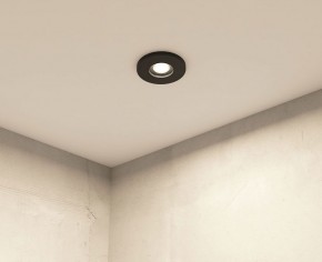 DK2036-BK Встраиваемый светильник влагозащ., IP 44, до 15 Вт, GU10, LED, черный, алюминий в Асбесте - asbest.ok-mebel.com | фото 7
