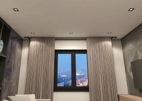 DK2061-BK Встраиваемый светильник IP 20, до 15 Вт, GU10, LED, черный, алюминий в Асбесте - asbest.ok-mebel.com | фото 3