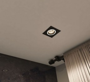 DK2061-BK Встраиваемый светильник IP 20, до 15 Вт, GU10, LED, черный, алюминий в Асбесте - asbest.ok-mebel.com | фото 4
