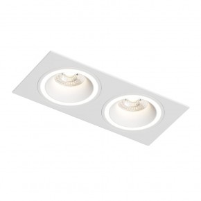 DK2062-WH Встраиваемый светильник, IP 20, до 15 Вт, GU10, LED, белый, алюминий в Асбесте - asbest.ok-mebel.com | фото
