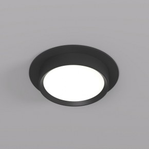 DK2090-BK Встраиваемый светильник FLAT, IP 20, до 15 Вт, GX53, LED, черный, алюминий в Асбесте - asbest.ok-mebel.com | фото