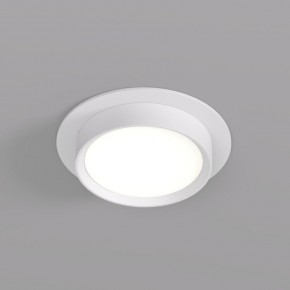 DK2090-WH Встраиваемый светильник FLAT, IP 20, до 15 Вт, GX53, LED, белый, алюминий в Асбесте - asbest.ok-mebel.com | фото