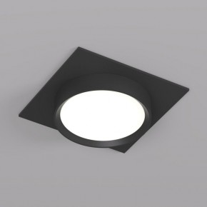 DK2091-BK Встраиваемый светильник FLAT, IP 20, до 15 Вт, GX53, LED, черный, алюминий в Асбесте - asbest.ok-mebel.com | фото