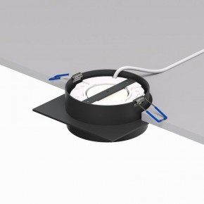 DK2091-BK Встраиваемый светильник FLAT, IP 20, до 15 Вт, GX53, LED, черный, алюминий в Асбесте - asbest.ok-mebel.com | фото 4