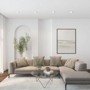 DK2091-WH Встраиваемый светильник FLAT, IP 20, до 15 Вт, GX53, LED, белый, алюминий в Асбесте - asbest.ok-mebel.com | фото 5