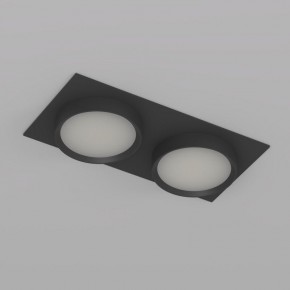 DK2092-BK Встраиваемый светильник FLAT, IP 20, до 15 Вт, GX53, LED, черный, алюминий в Асбесте - asbest.ok-mebel.com | фото 5