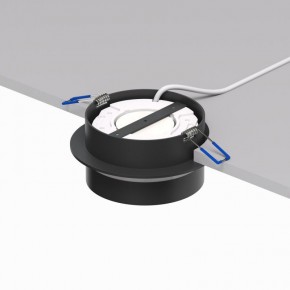 DK2100-BK Встраиваемый светильник NIKO, IP 20, до 15 Вт, GX53, LED, черный, акрил, алюминий в Асбесте - asbest.ok-mebel.com | фото 4