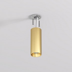 DK2615-SB Накладной светильник SHINE TUBE со светодиодом, D45*H115, IP20, 3000К, 7W, RA?90, сатинированная латунь, алюминий в Асбесте - asbest.ok-mebel.com | фото 3