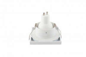 DK3014-WH Встраиваемый светильник влагозащ., IP 44, 50 Вт, GU10, белый, алюминий в Асбесте - asbest.ok-mebel.com | фото 5