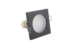 DK3015-BK Встраиваемый светильник влагозащ., IP 44, 50 Вт, GU10, черный, алюминий в Асбесте - asbest.ok-mebel.com | фото 4