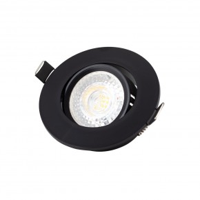 DK3020-BK Встраиваемый светильник, IP 20, 10 Вт, GU5.3, LED, черный, пластик в Асбесте - asbest.ok-mebel.com | фото 2