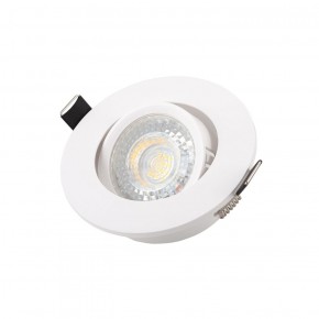 DK3020-WH Встраиваемый светильник, IP 20, 10 Вт, GU5.3, LED, белый, пластик в Асбесте - asbest.ok-mebel.com | фото 3