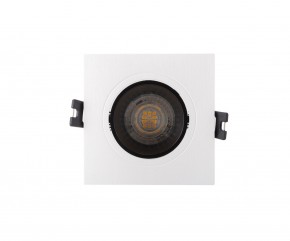 DK3021-WB Встраиваемый светильник, IP 20, 10 Вт, GU5.3, LED, белый/черный, пластик в Асбесте - asbest.ok-mebel.com | фото