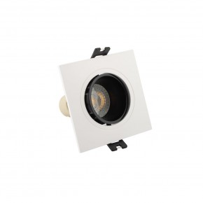 DK3021-WB Встраиваемый светильник, IP 20, 10 Вт, GU5.3, LED, белый/черный, пластик в Асбесте - asbest.ok-mebel.com | фото 2