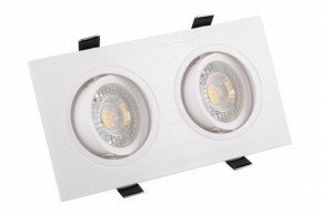 DK3022-WH Встраиваемый светильник, IP 20, 10 Вт, GU5.3, LED, белый, пластик в Асбесте - asbest.ok-mebel.com | фото