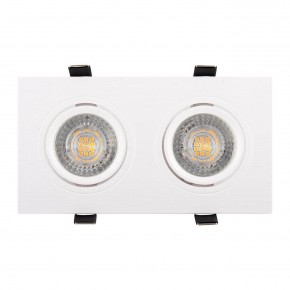 DK3022-WH Встраиваемый светильник, IP 20, 10 Вт, GU5.3, LED, белый, пластик в Асбесте - asbest.ok-mebel.com | фото 2