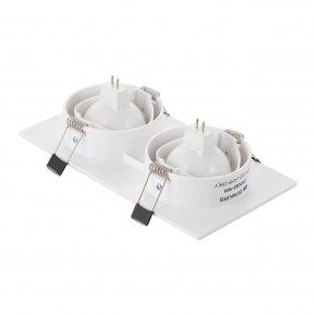 DK3022-WH Встраиваемый светильник, IP 20, 10 Вт, GU5.3, LED, белый, пластик в Асбесте - asbest.ok-mebel.com | фото 3