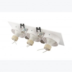 DK3023-WH Встраиваемый светильник, IP 20, 10 Вт, GU5.3, LED, белый, пластик в Асбесте - asbest.ok-mebel.com | фото 4