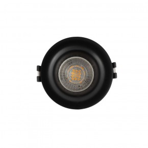 DK3024-BK Встраиваемый светильник, IP 20, 10 Вт, GU5.3, LED, черный, пластик в Асбесте - asbest.ok-mebel.com | фото 2