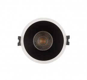 DK3026-WB Встраиваемый светильник, IP 20, 10 Вт, GU5.3, LED, белый/черный, пластик в Асбесте - asbest.ok-mebel.com | фото