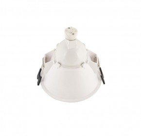 DK3026-WG Встраиваемый светильник, IP 20, 10 Вт, GU5.3, LED, белый/золотой, пластик в Асбесте - asbest.ok-mebel.com | фото 3