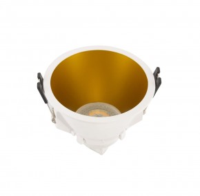 DK3026-WG Встраиваемый светильник, IP 20, 10 Вт, GU5.3, LED, белый/золотой, пластик в Асбесте - asbest.ok-mebel.com | фото 2