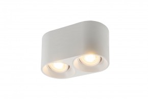 DK3036-WH Светильник накладной IP 20, 10 Вт, GU5.3, LED, белый, пластик в Асбесте - asbest.ok-mebel.com | фото