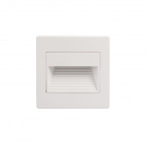 DK3050-WH Светильник встраиваемый в стену, IP 20, LED 3000, 1 Вт, белый, пластик в Асбесте - asbest.ok-mebel.com | фото 3
