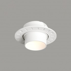 DK3056-WH Встраиваемый светильник под шпатлевку, IP20, до 15 Вт, LED, GU5,3, белый, пластик в Асбесте - asbest.ok-mebel.com | фото 1