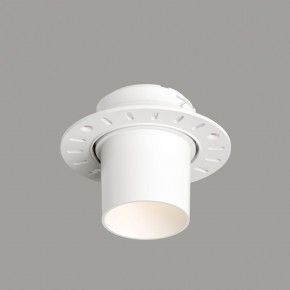 DK3057-WH Встраиваемый светильник под шпатлевку, IP20, до 15 Вт, LED, GU5,3, белый, пластик в Асбесте - asbest.ok-mebel.com | фото