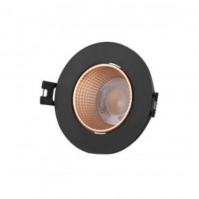 DK3061-BBR Встраиваемый светильник, IP 20, 10 Вт, GU5.3, LED, черный/бронзовый, пластик в Асбесте - asbest.ok-mebel.com | фото 1