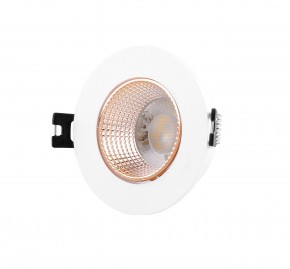 DK3061-WBR Встраиваемый светильник, IP 20, 10 Вт, GU5.3, LED, белый/бронзовый, пластик в Асбесте - asbest.ok-mebel.com | фото