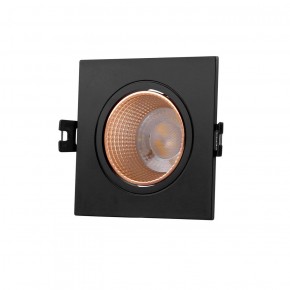 DK3071-BBR Встраиваемый светильник, IP 20, 10 Вт, GU5.3, LED, черный/бронзовый, пластик в Асбесте - asbest.ok-mebel.com | фото