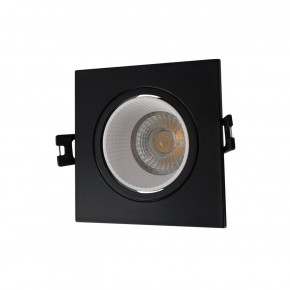 DK3071-BK+WH Встраиваемый светильник, IP 20, 10 Вт, GU5.3, LED, черный/белый, пластик в Асбесте - asbest.ok-mebel.com | фото