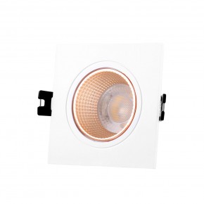 DK3071-WBR Встраиваемый светильник, IP 20, 10 Вт, GU5.3, LED, белый/бронзовый, пластик в Асбесте - asbest.ok-mebel.com | фото