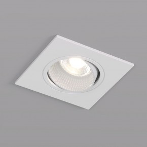 DK3071-WH Встраиваемый светильник, IP 20, 10 Вт, GU5.3, LED, белый/белый, пластик в Асбесте - asbest.ok-mebel.com | фото 3