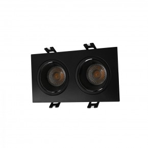 DK3072-BK Встраиваемый светильник, IP 20, 10 Вт, GU5.3, LED, черный/черный, пластик в Асбесте - asbest.ok-mebel.com | фото