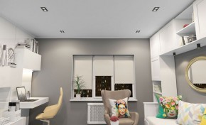 DK3072-BK+WH Встраиваемый светильник, IP 20, 10 Вт, GU5.3, LED, черный/белый, пластик в Асбесте - asbest.ok-mebel.com | фото 2
