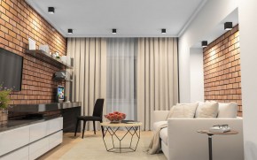 DK3080-BW+BK Светильник накладной IP 20, 10 Вт, GU5.3, LED, черно-белый/черный, пластик в Асбесте - asbest.ok-mebel.com | фото 2