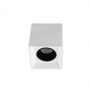 DK3080-WH+BK Светильник накладной IP 20, 10 Вт, GU5.3, LED, белый/черный, пластик в Асбесте - asbest.ok-mebel.com | фото