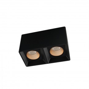DK3085-BK+BR Светильник накладной IP 20, 10 Вт, GU5.3, LED, черный/бронзовый, пластик в Асбесте - asbest.ok-mebel.com | фото
