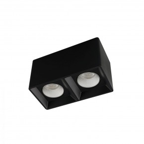 DK3085-BK+CH Светильник накладной IP 20, 10 Вт, GU5.3, LED, черный/хром, пластик в Асбесте - asbest.ok-mebel.com | фото