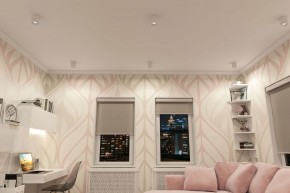 DK3090-WH+CH Светильник накладной IP 20, 10 Вт, GU5.3, LED, белый/хром, пластик в Асбесте - asbest.ok-mebel.com | фото 2