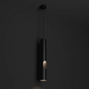 DK4045-BK Подвесной светильник, с декоративным вырезом, IP 20, до 15 Вт, LED, GU10, черный, алюминий в Асбесте - asbest.ok-mebel.com | фото 2