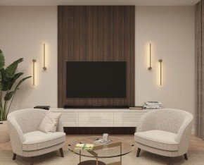 DK5010-SG Бра 600 мм, 3000К, IP20, 5 Вт, матовое золото в Асбесте - asbest.ok-mebel.com | фото 5