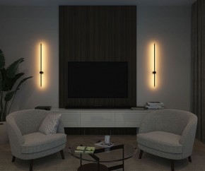 DK5014-BK Бра 1000 мм, 3000К, IP20, 12 Вт, черный, алюминий в Асбесте - asbest.ok-mebel.com | фото 6