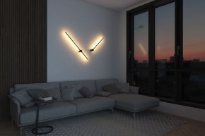 DK5014-BK Бра 1000 мм, 3000К, IP20, 12 Вт, черный, алюминий в Асбесте - asbest.ok-mebel.com | фото 8