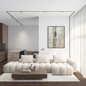 DK5072-SB Бра SHINE WALL со светодиодом, D104*H68, IP20, 3000К, 3W, RA?90, сатинированная латунь, алюминий в Асбесте - asbest.ok-mebel.com | фото 6